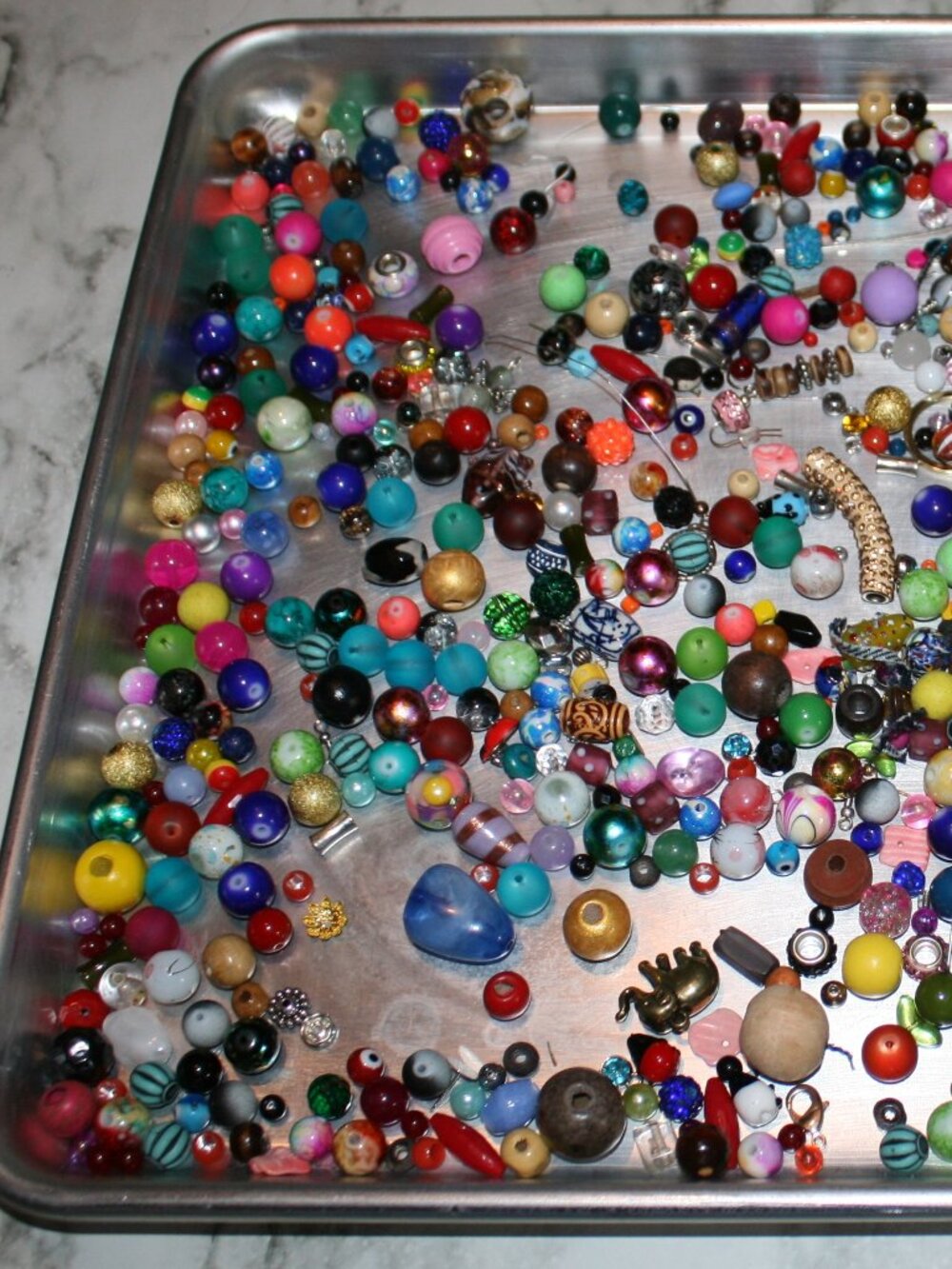 HAND CRAFTED HANDMADE ARTISAN UPCYCLED Beads Mystery Jar Jewelry Accessories - Picture 4 of 15